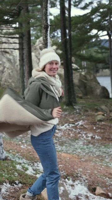 Parka Thermolactyl RainProtect, doublée maille sherpa bleu marine, DAMART