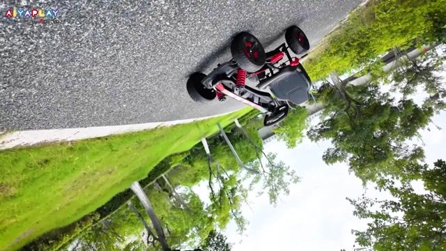 Kart à pédales Plastique Rouge rouge, AIYAPLAY