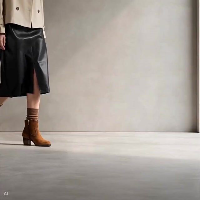 Bottines en cuir suède, talons, ZAMORA cognac, PIKOLINOS