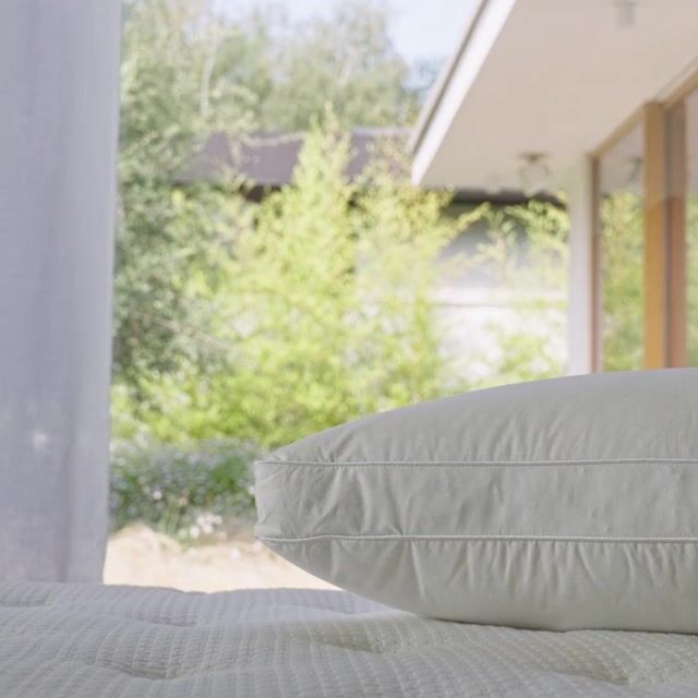 Oreiller 3 chambres moelleux 90% duvet blanc, LA REDOUTE INTERIEURS