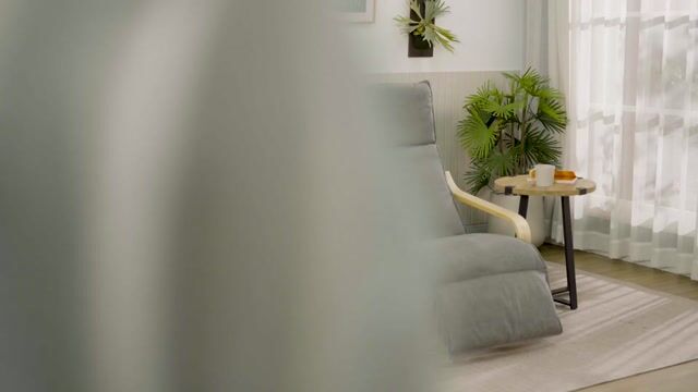 Accent Chair Lin (100% polyester) Gris gris, HOMCOM