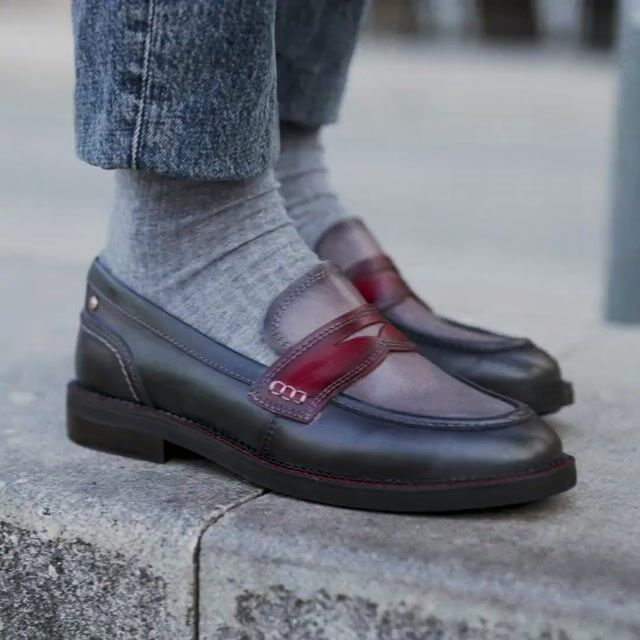 Mocassins cuir Deva topo, PIKOLINOS