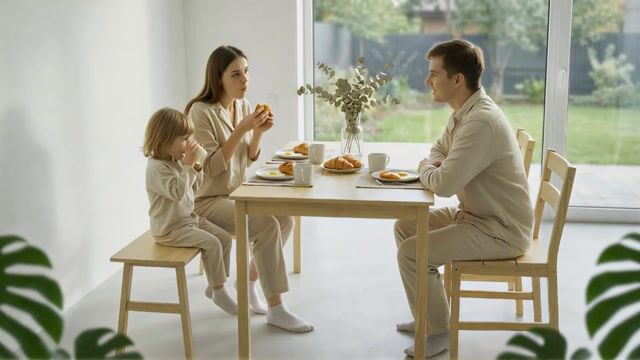 Ensemble de table à manger Bambou Bois bois naturel, HOMCOM
