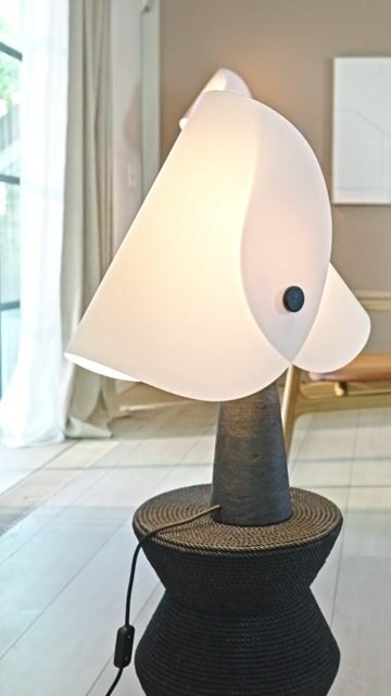 Lampe à poser, ORUKAMI blanc écume, AM.PM X EMMANUEL GALLINA