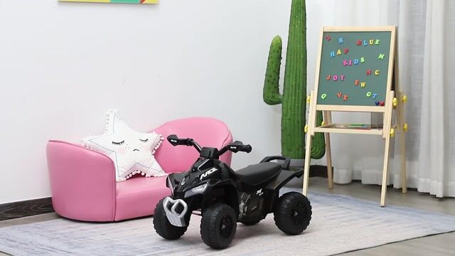 Voiture à glissière pour enfants Plastique noir, HOMCOM