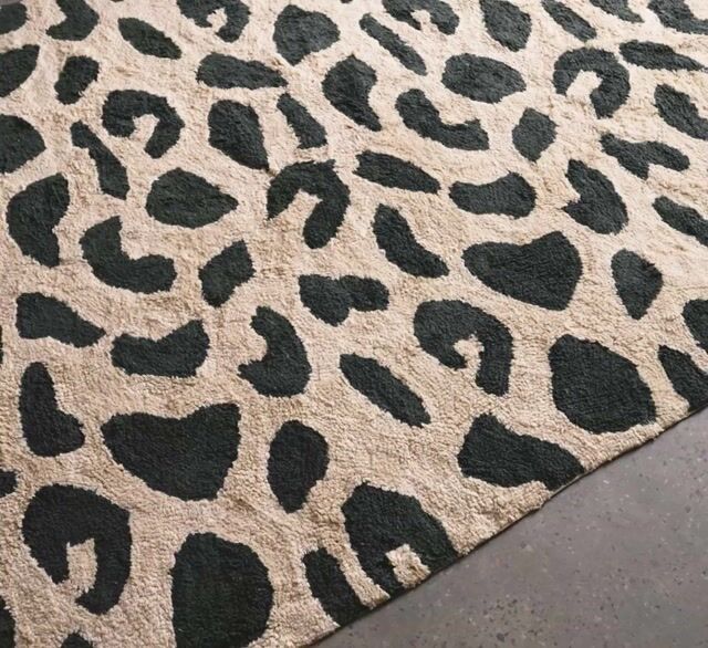Tapis intérieur rectangulaire contemporain GLEN vert foncé, SWEEEK